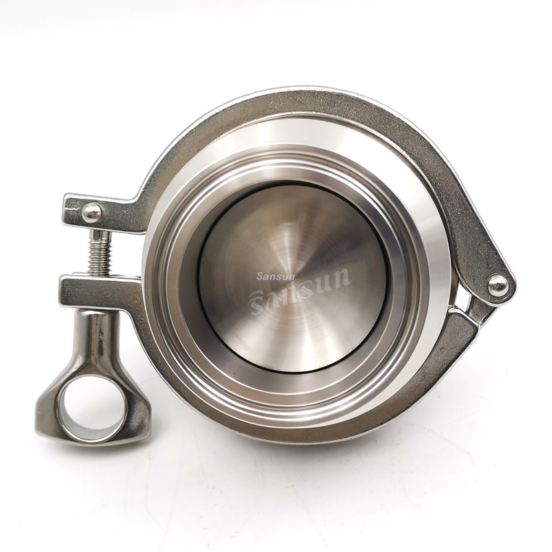 Sanitary Stainless Steel Tri Clamp Check Valve best price from China